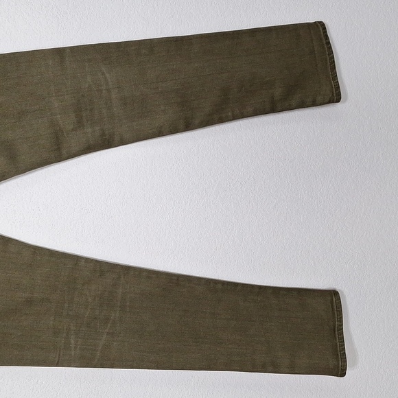 AG Adriano Goldschmied Men's Preppy The Tellis Modern Slim Olive Green Jeans 31R - Picture 5 of 10